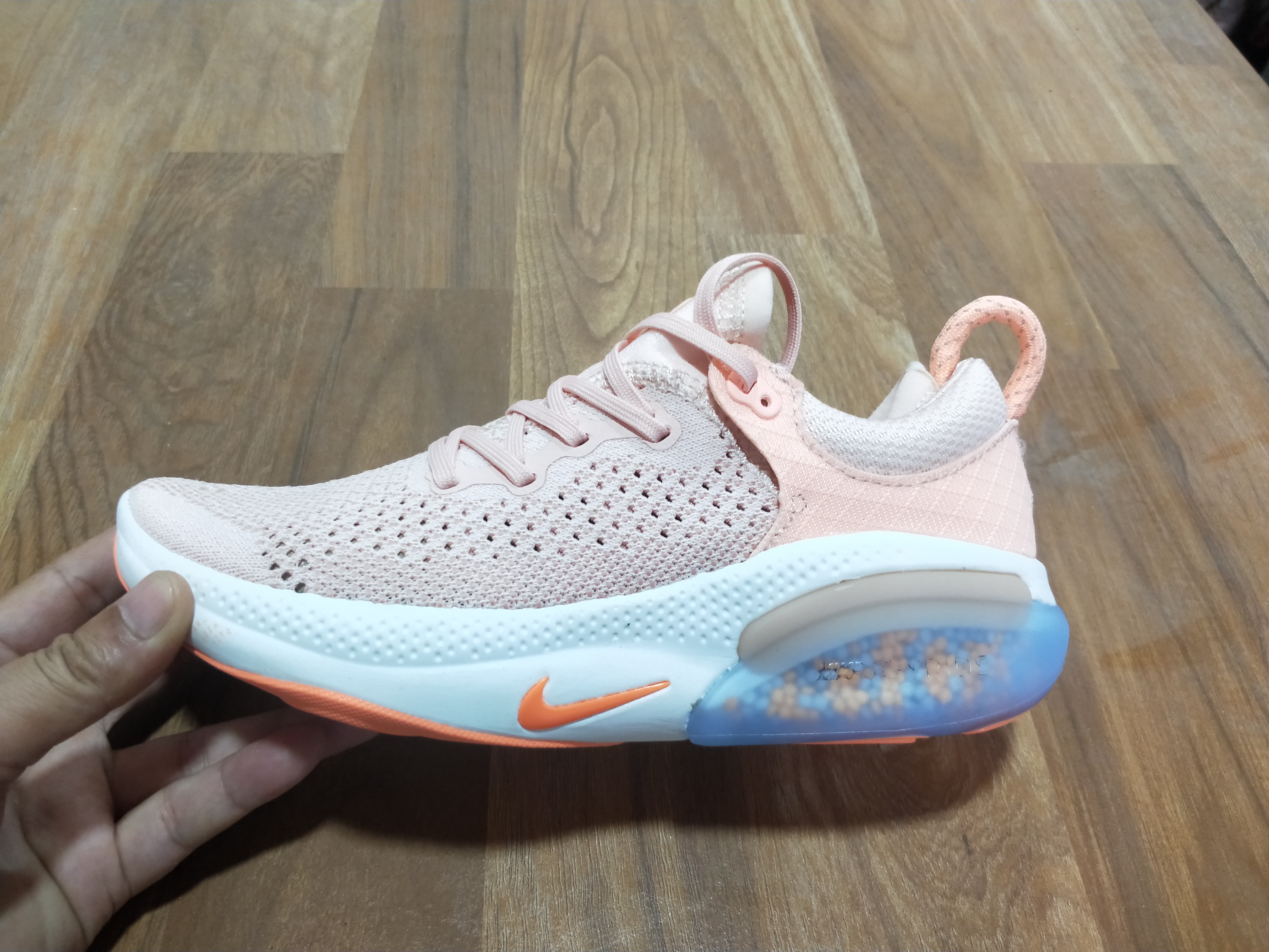 2020 Nike Joyride Run FK Pink White Orange For Women